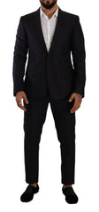 Dolce & Gabbana Blue MARTINI Slim fit 2 Piece Coat Suit -   -  Dolce & Gabbana.