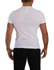 Dolce & Gabbana White Round Neck Cotton Stretch T-shirt Underwear -   -  Dolce & Gabbana.