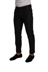 Dolce & Gabbana Gray Check Wool Formal Trouser Dress Pants -   -  Dolce & Gabbana.