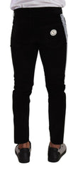 Dolce & Gabbana Black Cotton Stretch Skinny Corduroy Jeans -   -  Dolce & Gabbana.