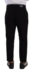 Dolce & Gabbana Black Cotton Stretch Chinos Trouser Jeans -   -  Dolce & Gabbana.