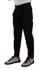 Dolce & Gabbana Black Cotton Stretch Chinos Trouser Jeans -   -  Dolce & Gabbana.