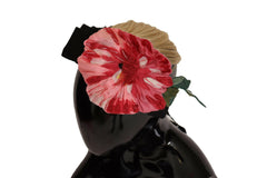 Dolce & Gabbana Black Silk White Hair Parrucchiera Diadem Headband -   -  Dolce & Gabbana.