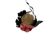 Dolce & Gabbana Black Silk White Hair Parrucchiera Diadem Headband -   -  Dolce & Gabbana.