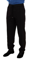 Dolce & Gabbana Bordeaux Cotton Mens Skinny Trouser Pants -   -  Dolce & Gabbana.