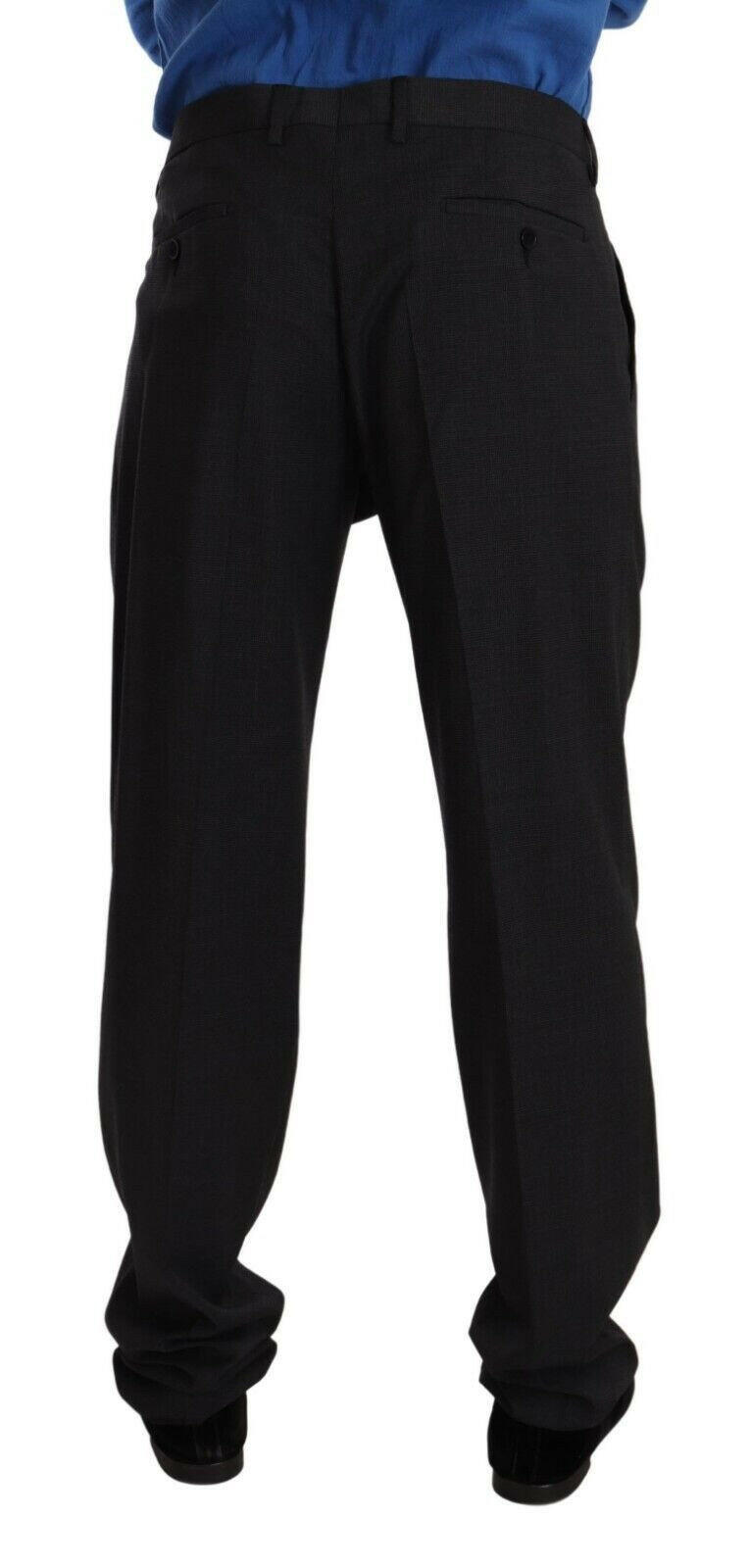 Dolce & Gabbana Gray Dress Trouser VENTANNI Dress Pants -   -  Dolce & Gabbana.