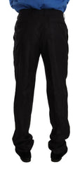 Dolce & Gabbana Gray Wool Silk Dress Trouser Dress Pants -   -  Dolce & Gabbana.