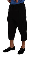 Dolce & Gabbana Black Cotton Torero Cropped Short Trouser Pants -   -  Dolce & Gabbana.