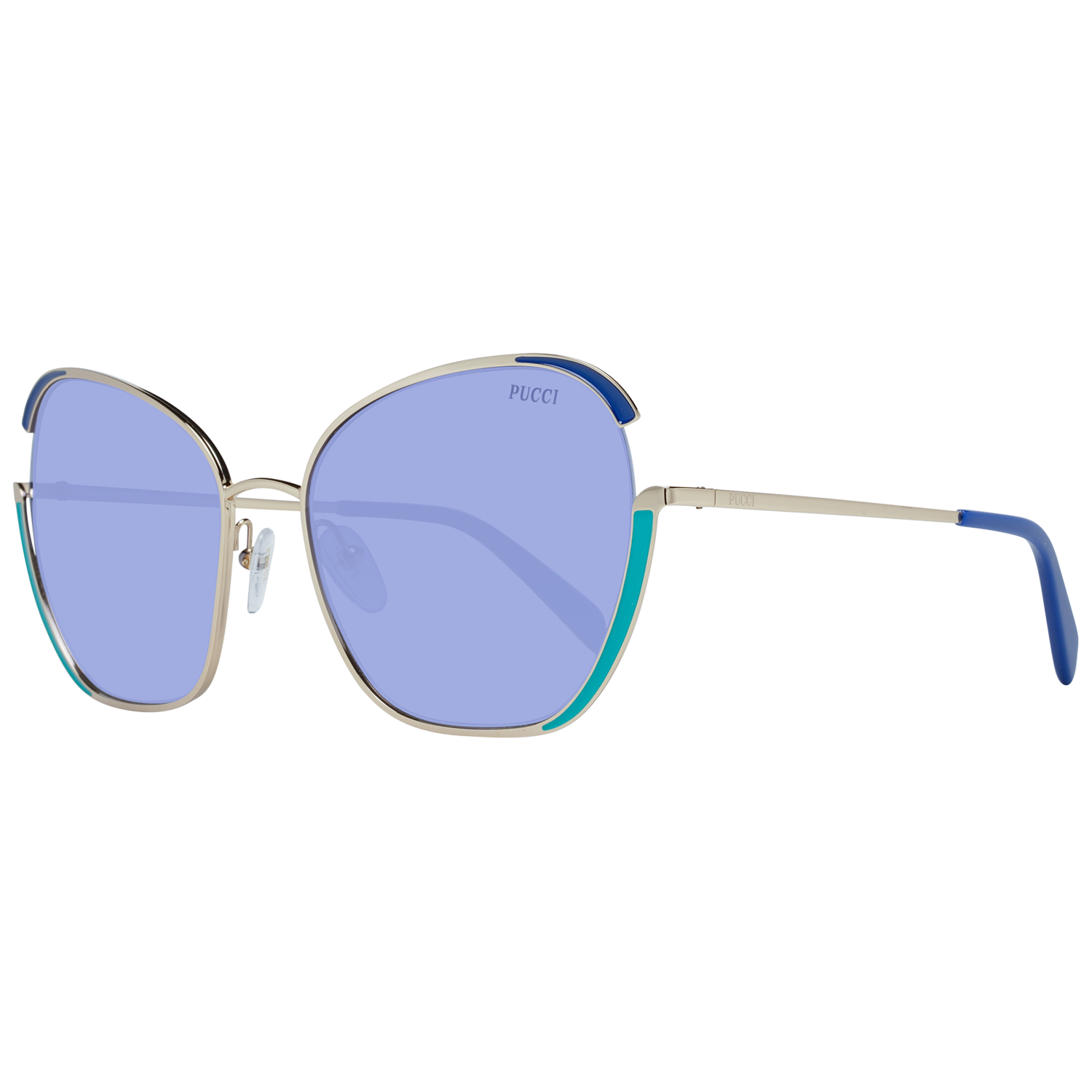 Emilio Pucci Gold Women Sunglass -  Jewellery, Women -  Emilio Pucci.