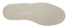 Dolce & Gabbana White Suede Leather Low Tops Sneakers -   -  Dolce & Gabbana.