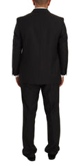 Domenico Tagliente Gray Polyester Single Breasted Formal Suit -   -  Domenico Tagliente.