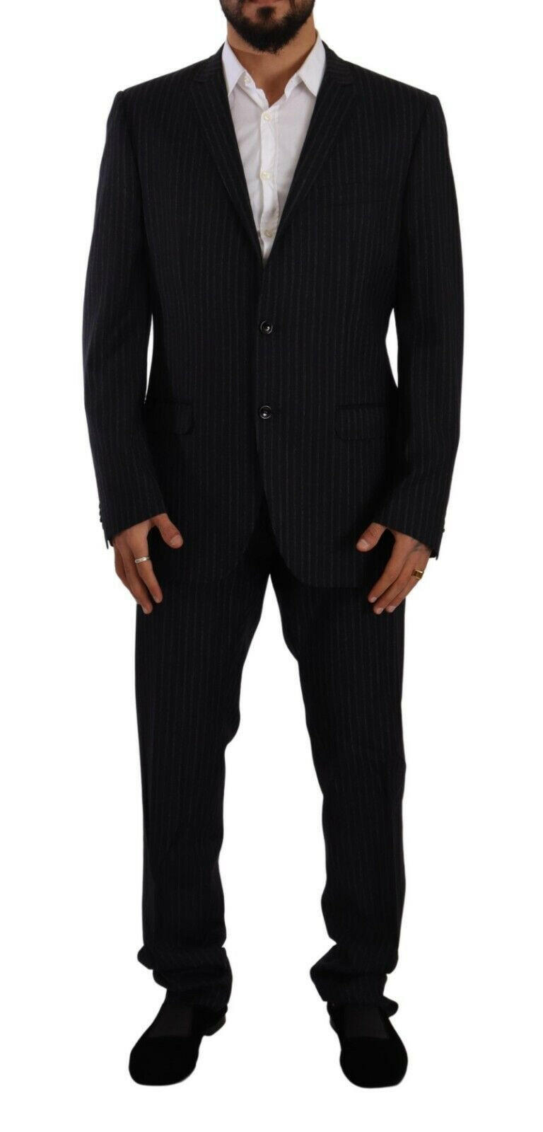 Domenico Tagliente Gray Polyester Single Breasted Formal Suit -   -  Domenico Tagliente.