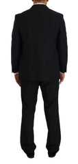 Domenico Tagliente Blue Polyester Single Breasted Formal Suit -   -  Domenico Tagliente.