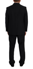 Domenico Tagliente Blue Polyester Single Breasted Formal Suit -   -  Domenico Tagliente.