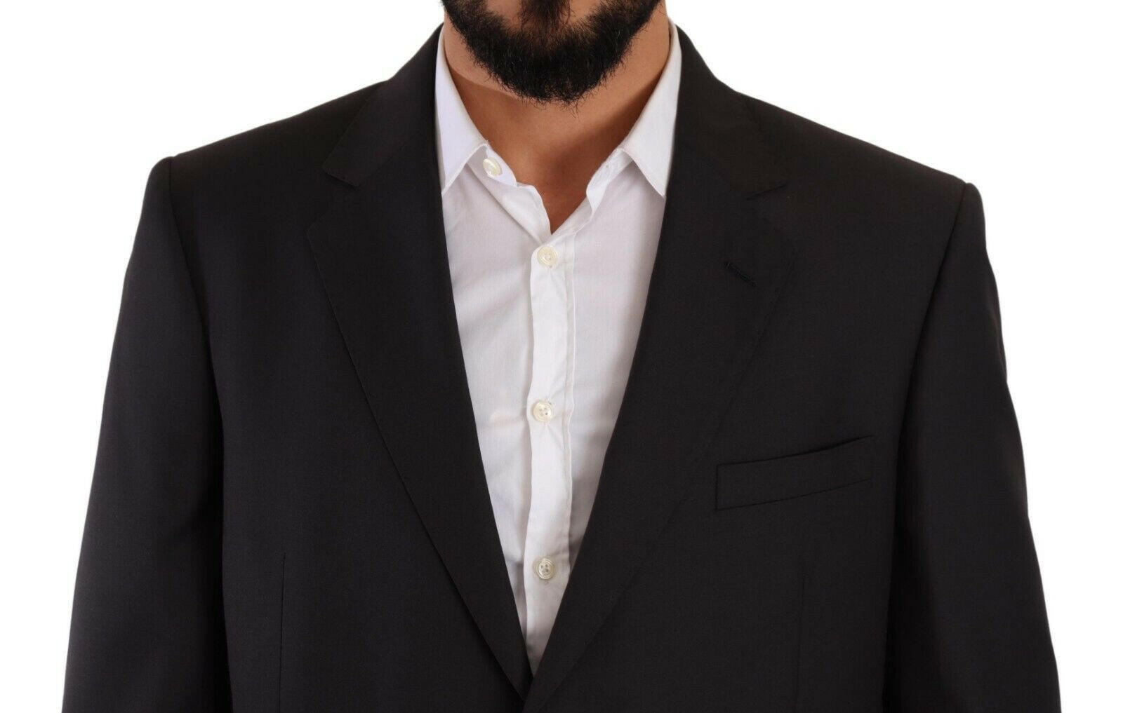 Domenico Tagliente Gray Polyester Single Breasted Formal Suit -   -  Domenico Tagliente.