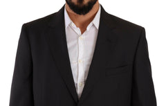 Domenico Tagliente Gray Polyester Single Breasted Formal Suit -   -  Domenico Tagliente.