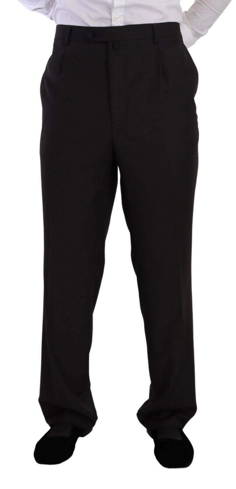Domenico Tagliente Gray Polyester Single Breasted Formal Suit -   -  Domenico Tagliente.