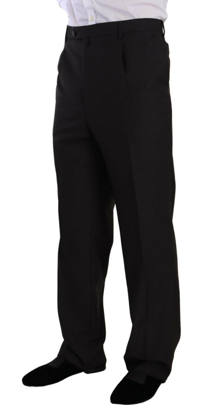 Domenico Tagliente Gray Polyester Single Breasted Formal Suit -   -  Domenico Tagliente.