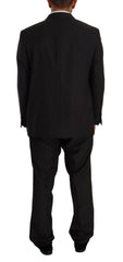Domenico Tagliente Gray Polyester Single Breasted Formal Suit -   -  Domenico Tagliente.