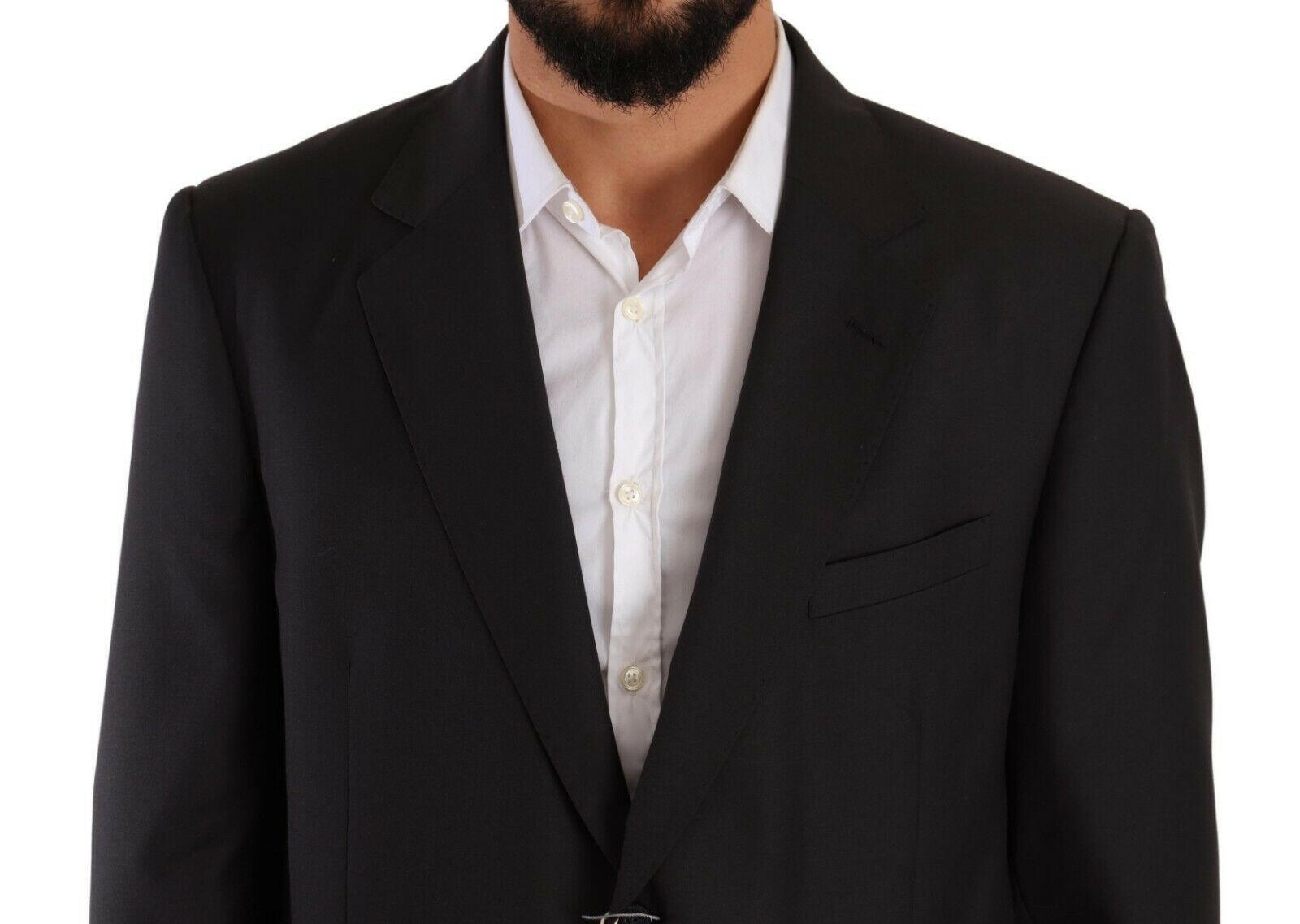 Domenico Tagliente Gray Polyester Single Breasted Formal Suit -   -  Domenico Tagliente.