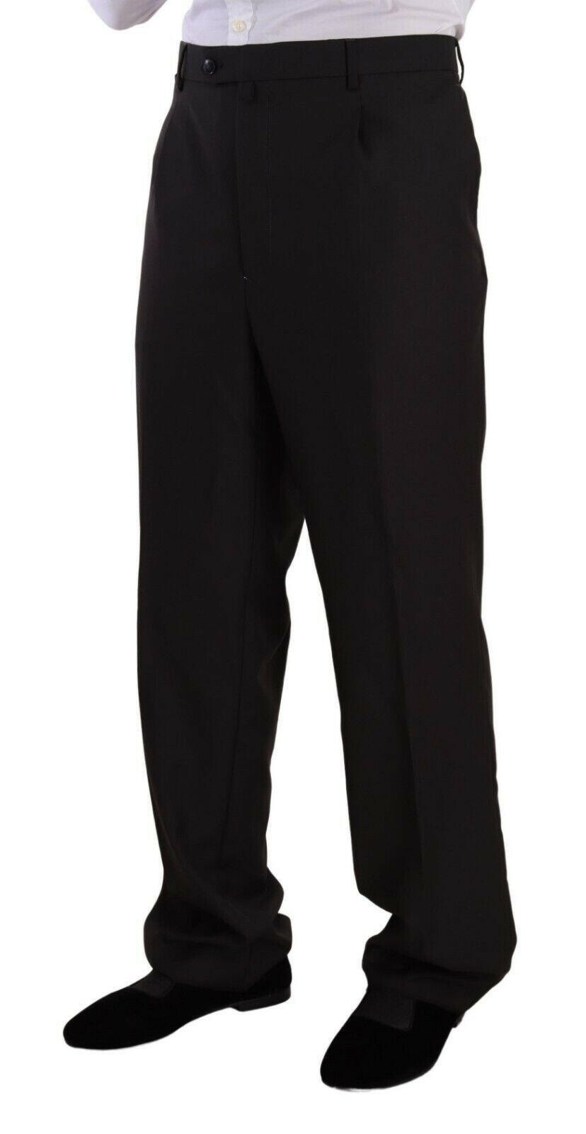 Domenico Tagliente Gray Polyester Single Breasted Formal Suit -   -  Domenico Tagliente.
