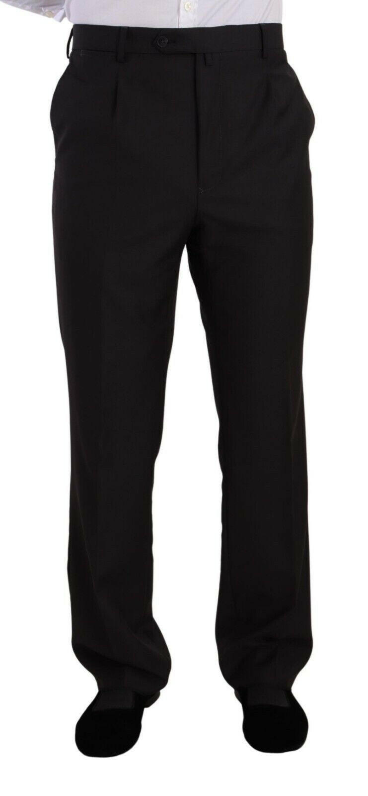 Domenico Tagliente Dark Gray Single Breasted Formal Suit -   -  Domenico Tagliente.