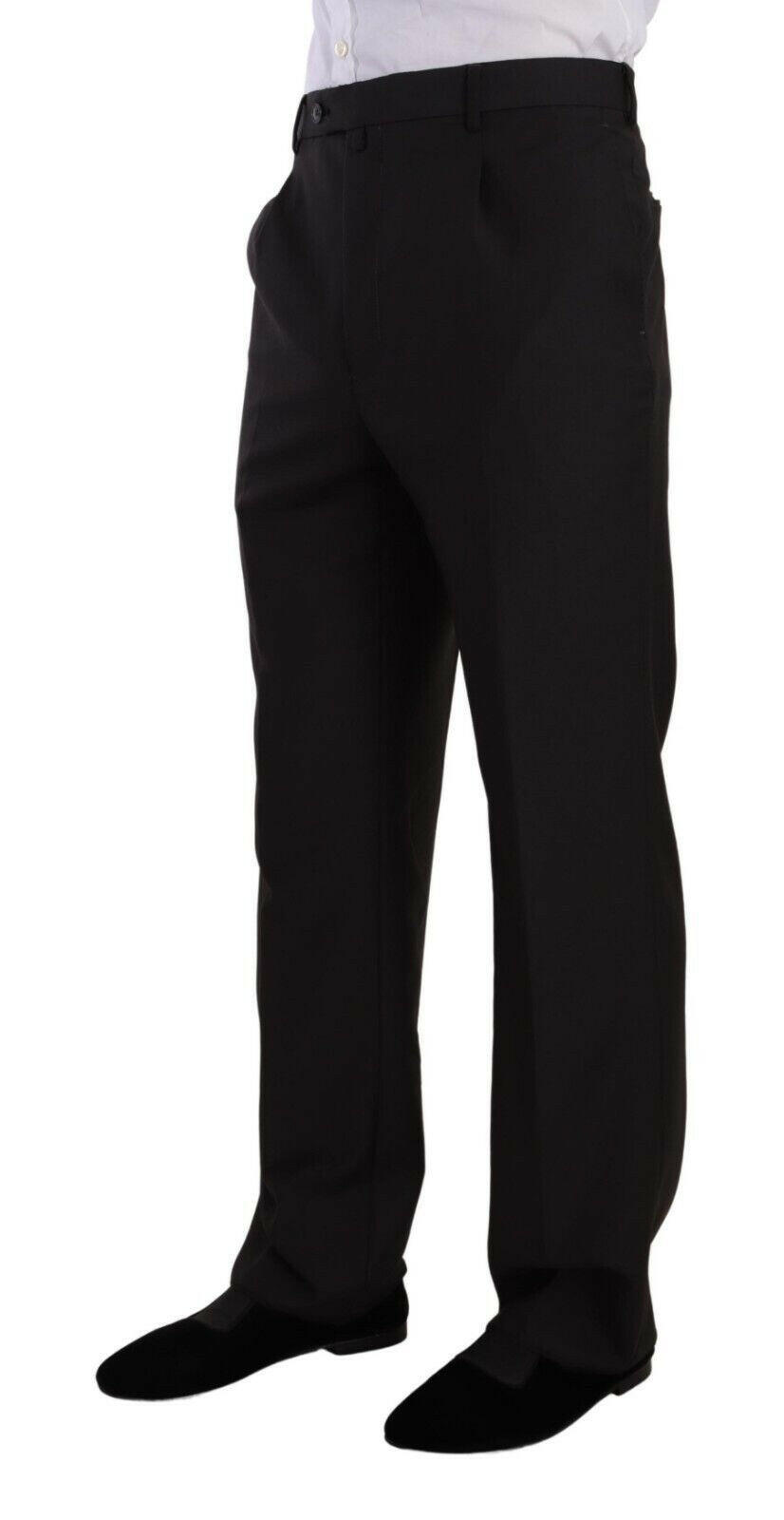 Domenico Tagliente Dark Gray Single Breasted Formal Suit -   -  Domenico Tagliente.