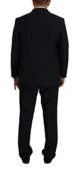 Domenico Tagliente Blue Polyester Single Breasted Formal Suit -   -  Domenico Tagliente.