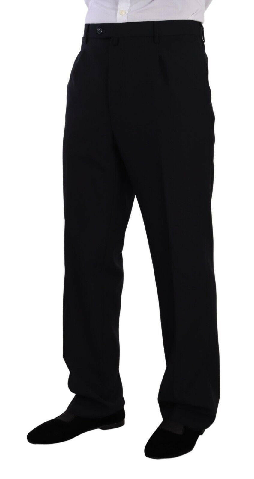 Domenico Tagliente Blue Polyester Single Breasted Formal Suit -   -  Domenico Tagliente.