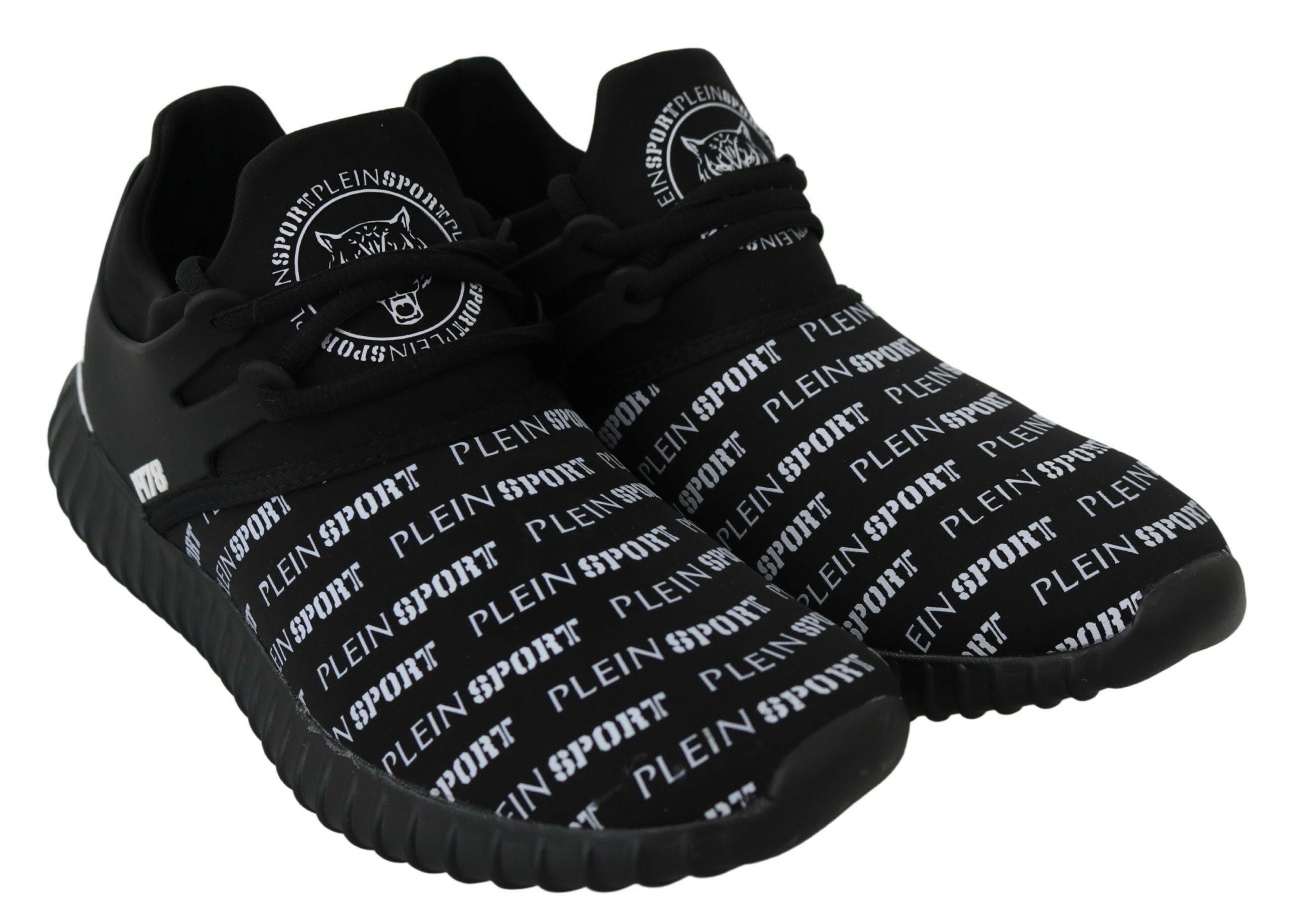 Plein Sport Chic Black Runner Henry Sport Sneakers -   -  Plein Sport.