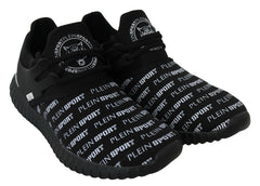 Plein Sport Chic Black Runner Henry Sport Sneakers -   -  Plein Sport.