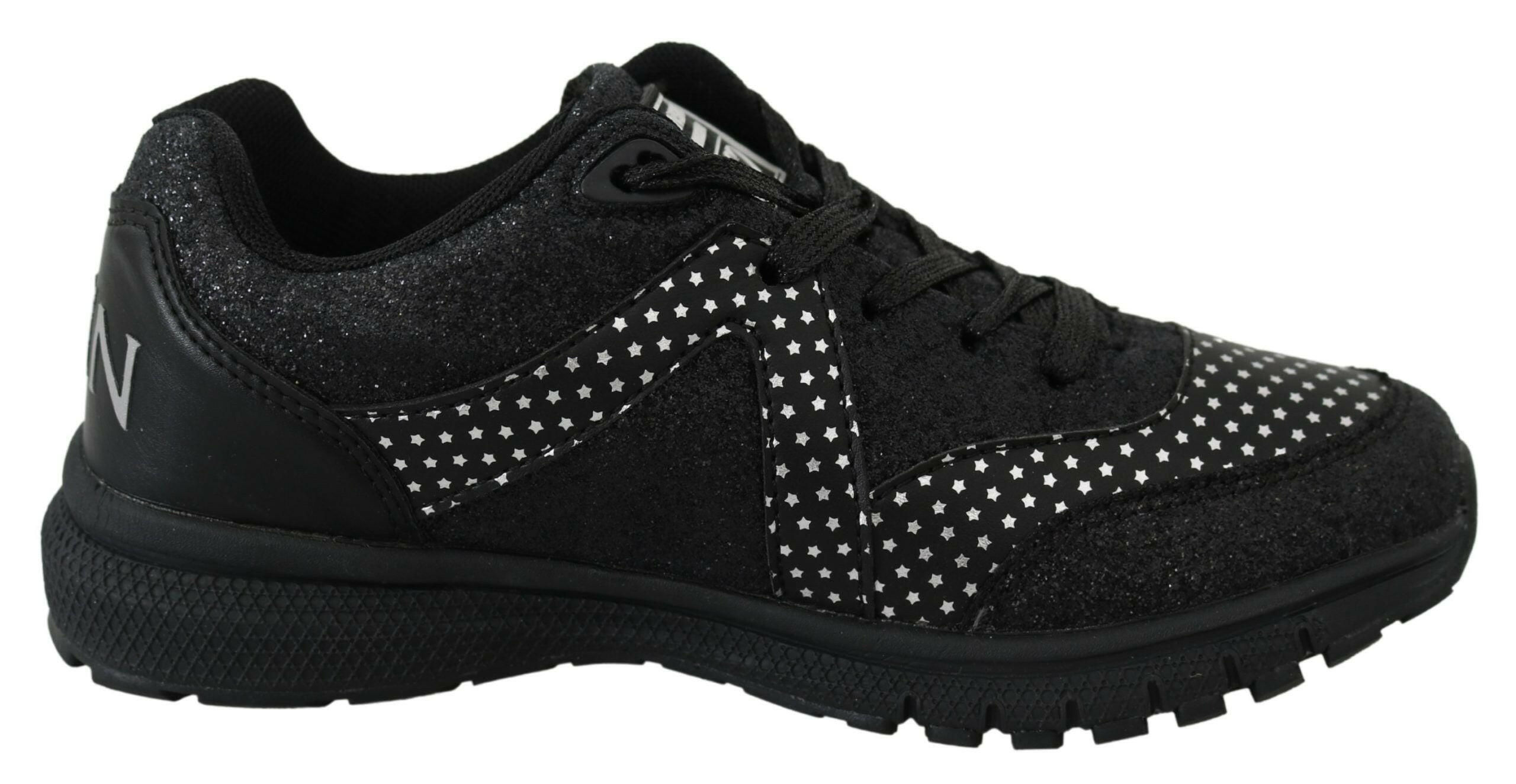Plein Sport Elegant Black Runner Jasmines Sport Shoes -   -  Plein Sport.