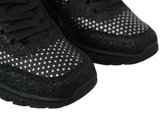 Plein Sport Elegant Black Runner Jasmines Sport Shoes -   -  Plein Sport.