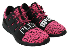 Plein Sport Chic Pink Blush Athletic Sneakers -   -  Plein Sport.