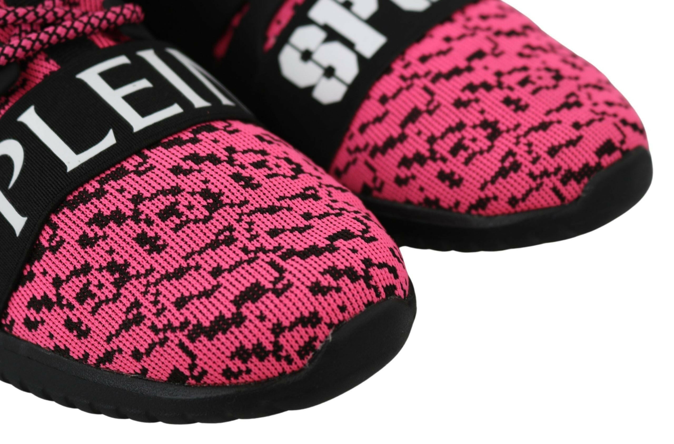 Plein Sport Chic Pink Blush Athletic Sneakers -   -  Plein Sport.