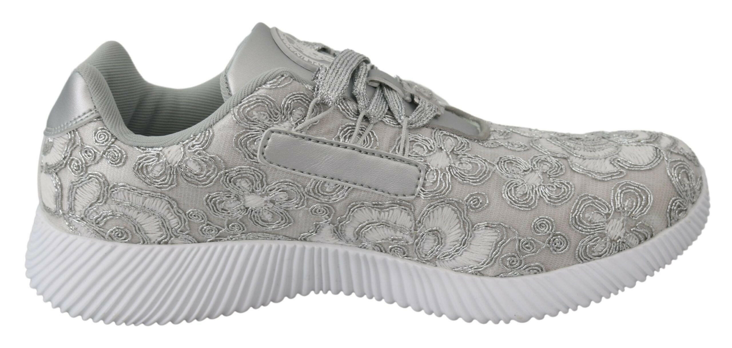 Plein Sport Silver Gleam Runner Joice Sneakers -   -  Plein Sport.