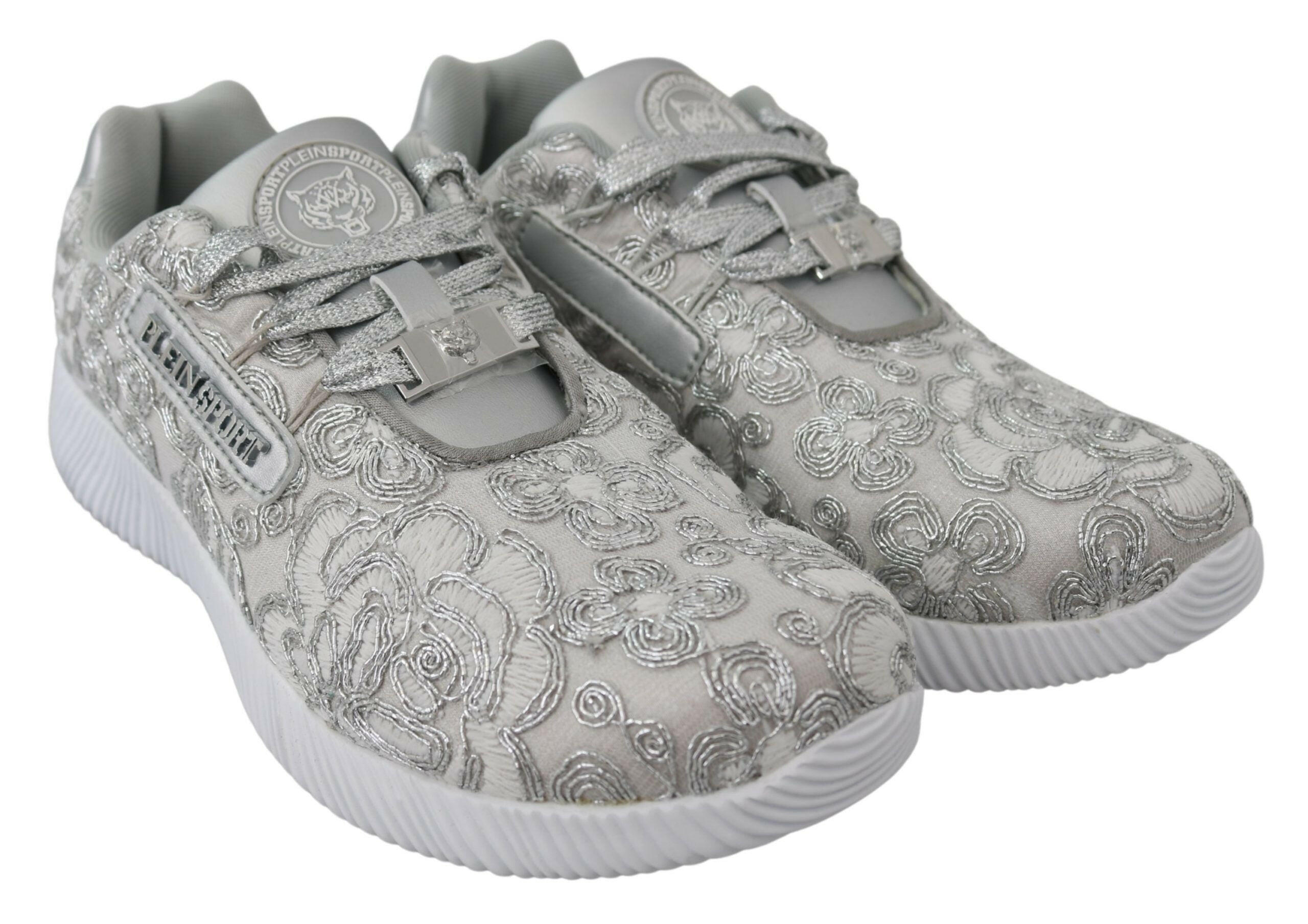 Plein Sport Silver Gleam Runner Joice Sneakers -   -  Plein Sport.