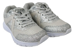 Plein Sport Chic Silver Runner Jasmines Sneakers -   -  Plein Sport.
