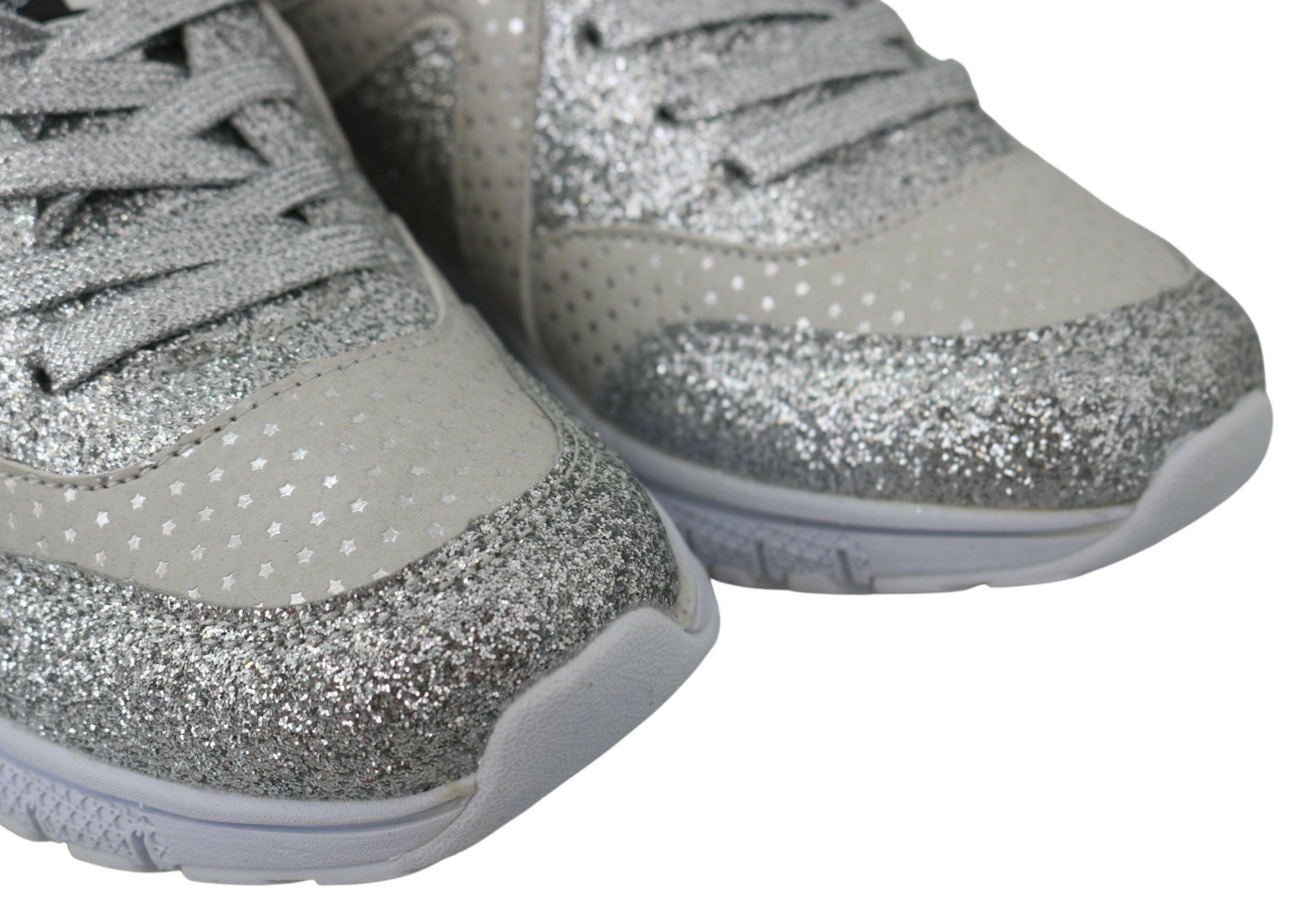 Plein Sport Chic Silver Runner Jasmines Sneakers -   -  Plein Sport.