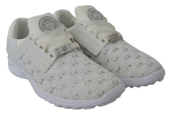 Plein Sport Sleek White Runner Beth Sport Sneakers -   -  Plein Sport.