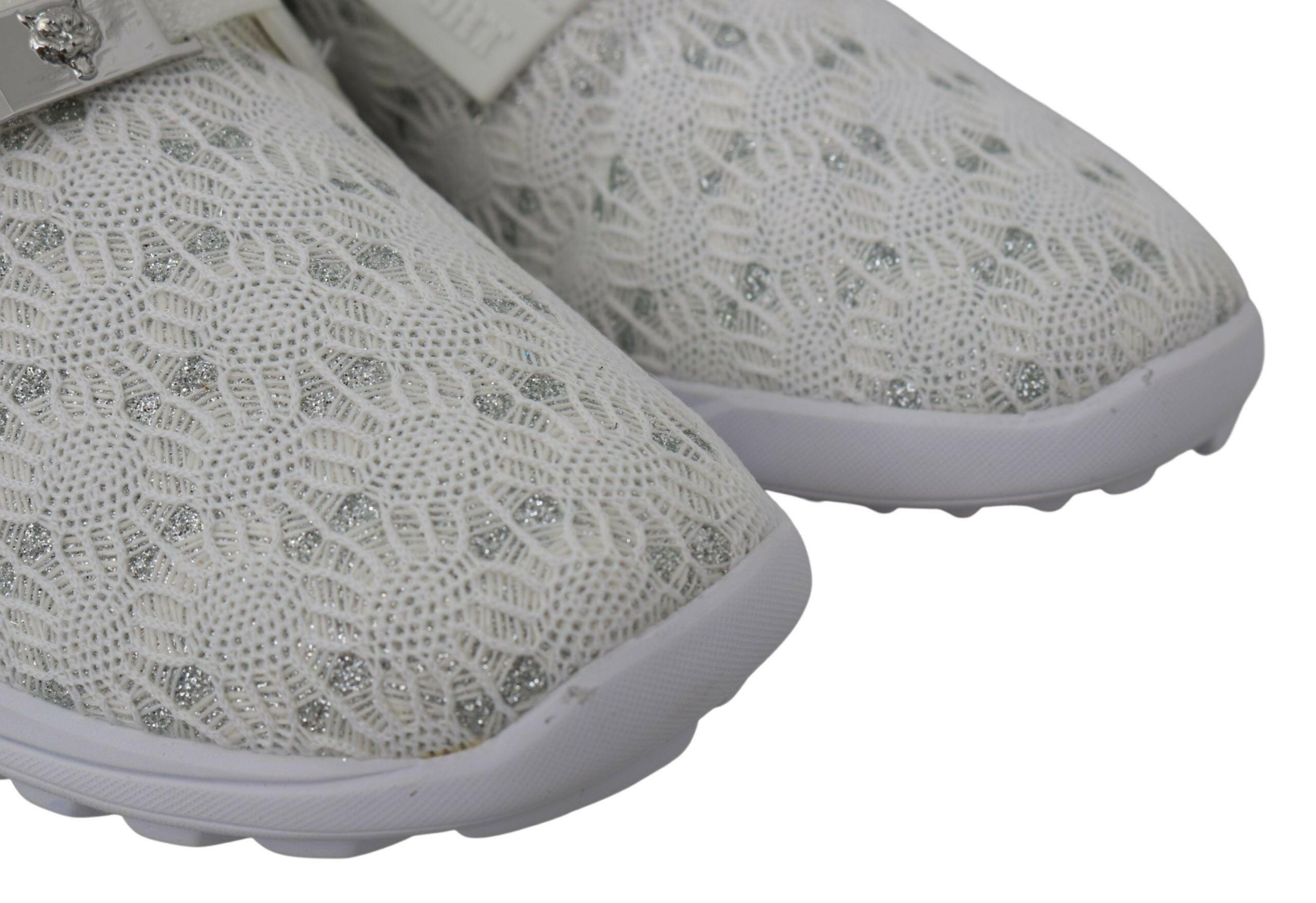 Plein Sport Sleek White Runner Beth Sport Sneakers -   -  Plein Sport.