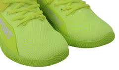 Plein Sport Electrify Your Step with Yellow Carter Sport Sneakers -   -  Plein Sport.