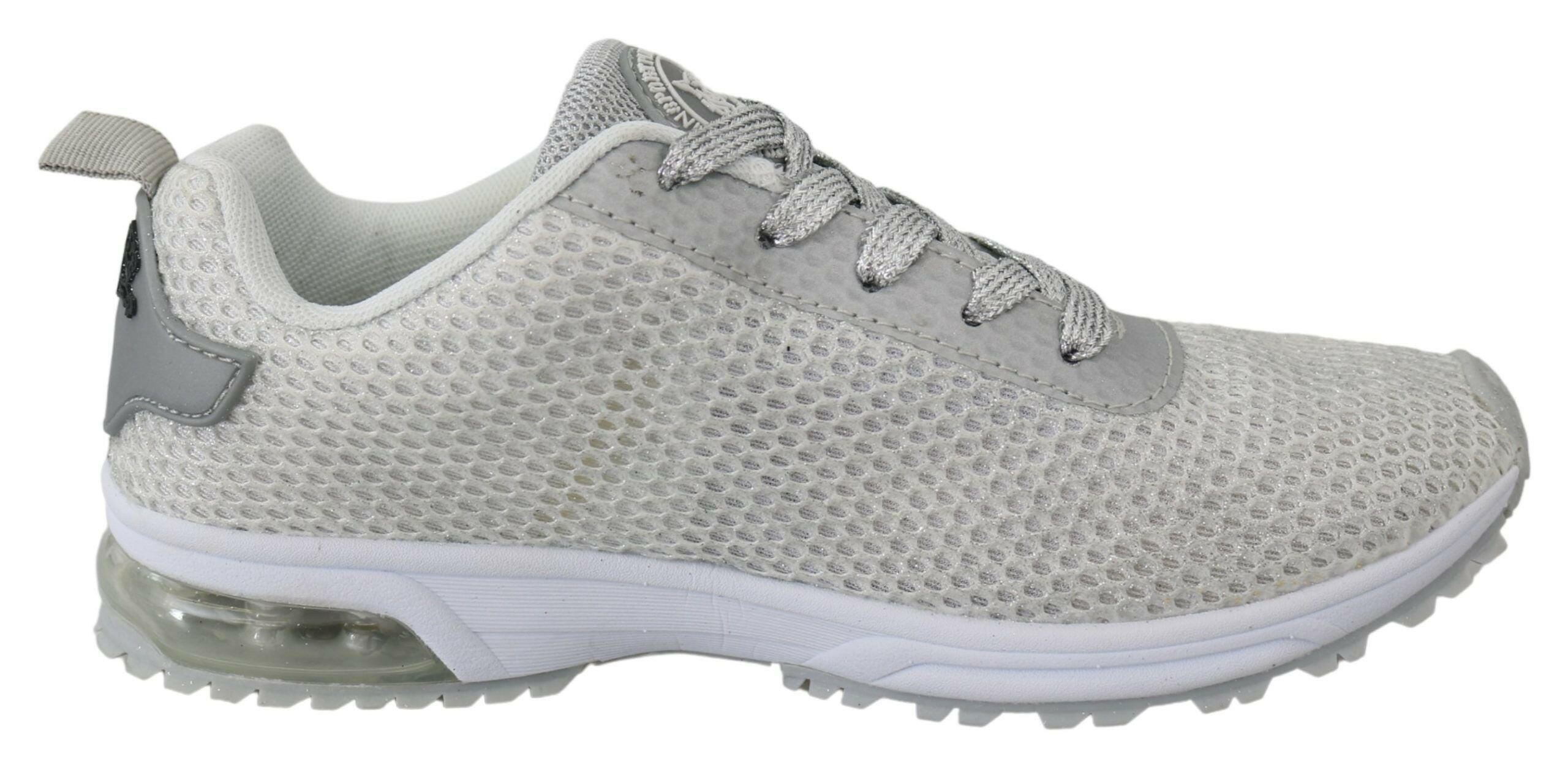 Plein Sport Glamorous Silver Gretel Sport Sneakers -   -  Plein Sport.