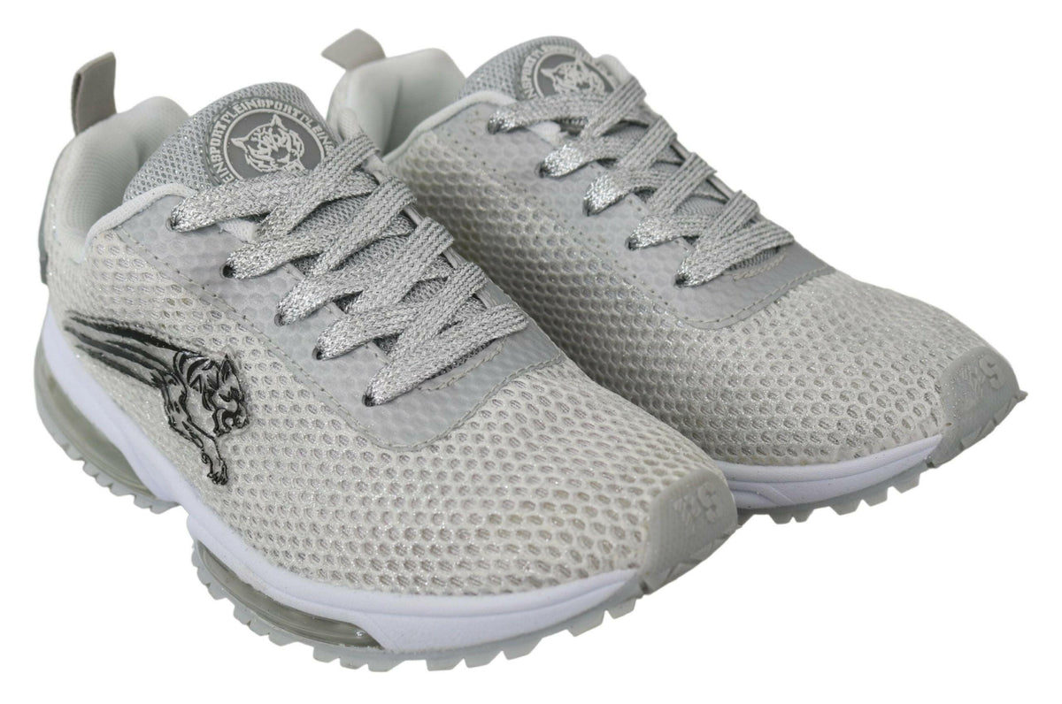 Plein Sport Glamorous Silver Gretel Sport Sneakers -   -  Plein Sport.