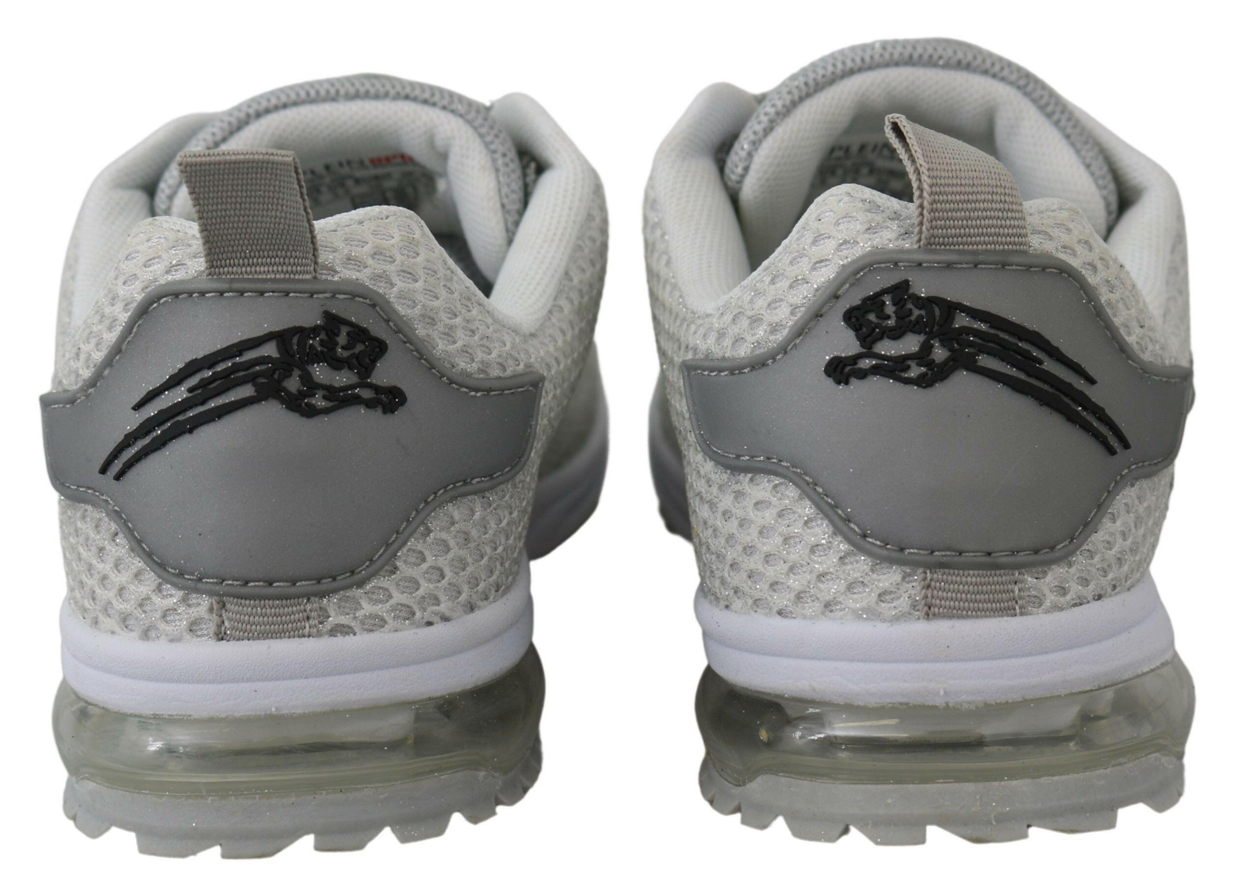 Plein Sport Glamorous Silver Gretel Sport Sneakers -   -  Plein Sport.