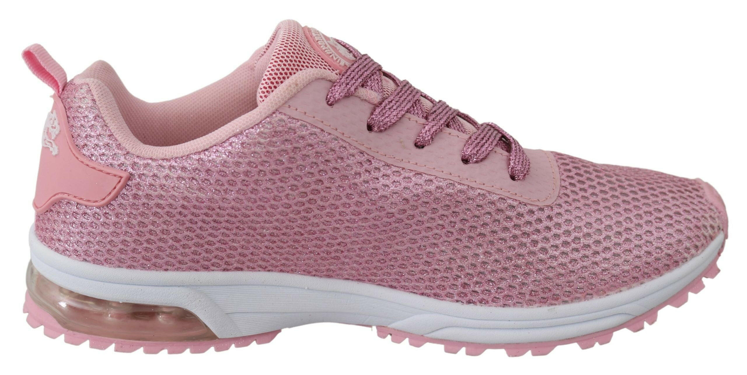 Plein Sport Chic Powder Pink High-Craft Sneakers -   -  Plein Sport.