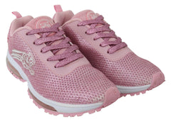 Plein Sport Chic Powder Pink High-Craft Sneakers -   -  Plein Sport.