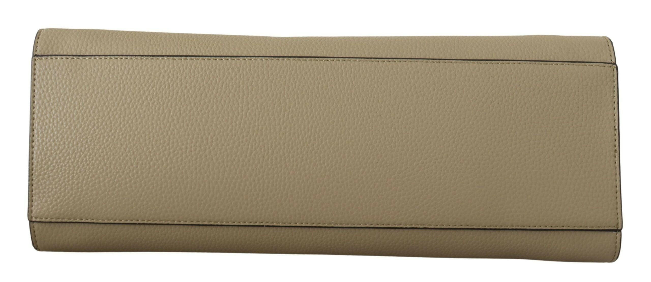 Karl Lagerfeld Enchanting Sage Green Leather Tote -  Luxury Shopper Bag for Women -  Karl Lagerfeld.