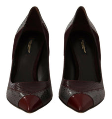 Dolce & Gabbana Multicolor Exotic Leather Heels Pumps Shoes -   -  Dolce & Gabbana.