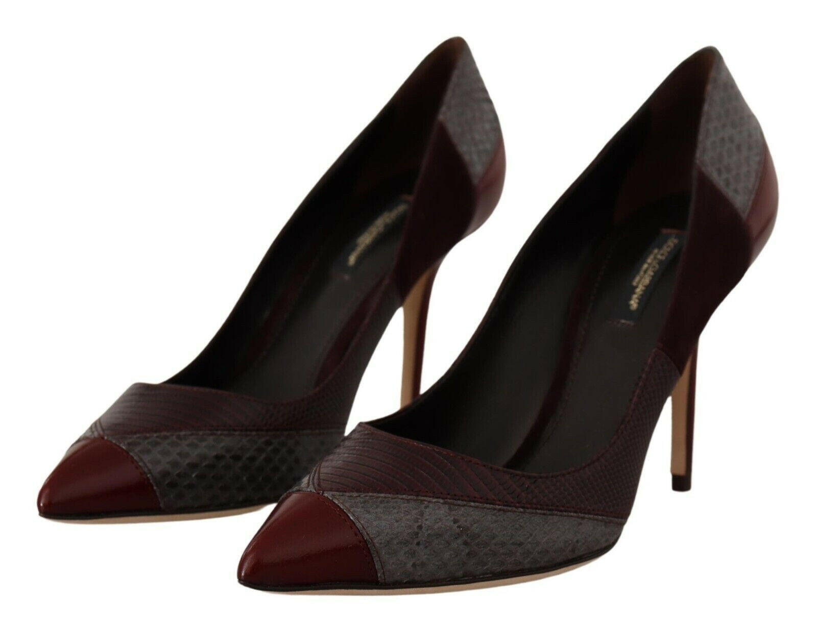 Dolce & Gabbana Multicolor Exotic Leather Heels Pumps Shoes -   -  Dolce & Gabbana.
